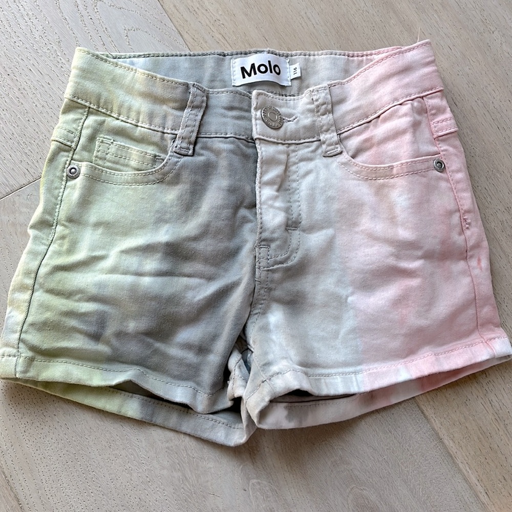 Molo - Girls shorts - Tie Dye - Size 116 (girls 6)